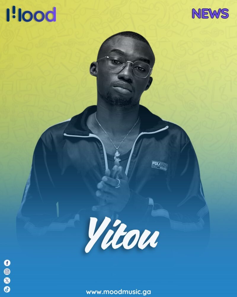Yitou, artiste gabonais, avec le titre 'Pilote' dans l'article de Mood News